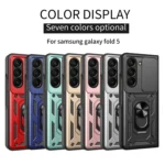 Sliding Camera Cover Design TPU+PC Phone Case, For Samsung Galaxy Z Fold5 - Image 2