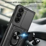 Sliding Camera Cover Design TPU+PC Phone Case, For Samsung Galaxy Z Fold5 - Image 6