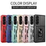 Sliding Camera Cover Design TPU+PC Phone Case, For Samsung Galaxy Z Fold7, For Samsung Galaxy Z Fold6 - Image 2