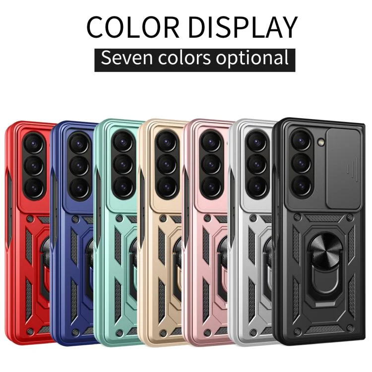 EDA004873803A_1.webp Sliding Camera Cover Design TPU+PC Phone Case, For Samsung Galaxy Z Fold7, For Samsung Galaxy Z Fold6 - Image 2