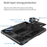 Sliding Camera Cover Design TPU+PC Phone Case, For Samsung Galaxy Z Fold7, For Samsung Galaxy Z Fold6 - Image 3