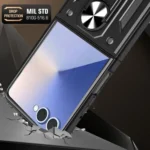Armor Magnetic Bracket TPU+PC Phone Case, For Samsung Galaxy Z Flip7, For Samsung Galaxy Z Flip6 / Flip7 FE - Image 5