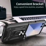 Armor Magnetic Bracket TPU+PC Phone Case, For Samsung Galaxy Z Flip7, For Samsung Galaxy Z Flip6 / Flip7 FE - Image 7