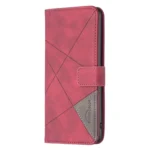Magnetic Buckle Rhombus Texture Leather Phone Case, For iPhone 15 Pro, For iPhone 15 Plus, For iPhone 15 - Image 2