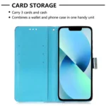 3D Painting Horizontal Flip Leather Phone Case, For iPhone 15, For iPod Touch 7 / 6 / 5 - Image 5