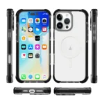 Acrylic Magsafe Magnetic Shockproof Phone Case, For iPhone 15 Pro, For iPhone 15 Plus - Image 2