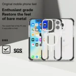 Acrylic Magsafe Magnetic Shockproof Phone Case, For iPhone 15 Pro, For iPhone 15 Plus - Image 3