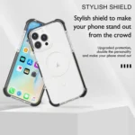Acrylic Magsafe Magnetic Shockproof Phone Case, For iPhone 15 Pro, For iPhone 15 Plus - Image 6