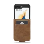 LC.IMEEKE RFID Anti-theft Leather Phone Case, For Samsung Galaxy Z Flip5 - Image 4