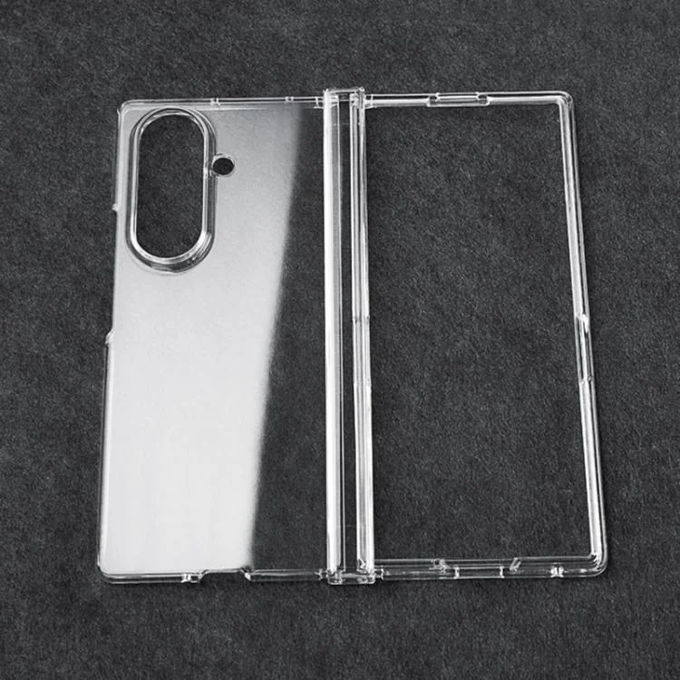 3 in 1 PC Transparent Shockproof Protective Phone Case, For Samsung Galaxy Z Fold7, For Samsung Galaxy Z Flip7, For Samsung Galaxy Z Flip6 / Flip7 FE, For Samsung Galaxy Z Fold6...