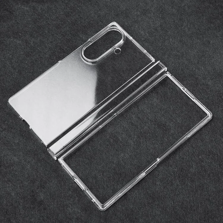 EDA004963306A_1.webp 3 in 1 PC Transparent Shockproof Protective Phone Case, For Samsung Galaxy Z Fold7, For Samsung Galaxy Z Flip7, For Samsung Galaxy Z Flip6 / Flip7 FE, For Samsung Galaxy Z Fold6... - Image 2