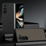 Ultra-thin Carbon Fiber Texture Printing Phone Case, For Samsung Galaxy Z Fold5, For Samsung Galaxy Z Flip5 - Image 2