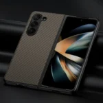 Ultra-thin Carbon Fiber Texture Printing Phone Case, For Samsung Galaxy Z Fold5, For Samsung Galaxy Z Flip5 - Image 3
