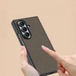 Ultra-thin Carbon Fiber Texture Printing Phone Case, For Samsung Galaxy Z Fold7, For Samsung Galaxy Z Flip7, For Samsung Galaxy Z Flip6 / Flip7 FE, For Samsung Galaxy Z Fold6 - Image 4
