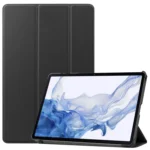 Custer Pure Color 3-Fold Holder Smart Leather Tablet Case, For Samsung Galaxy Tab S9, For Samsung Galaxy Tab S10 Ultra / S9 Ultra