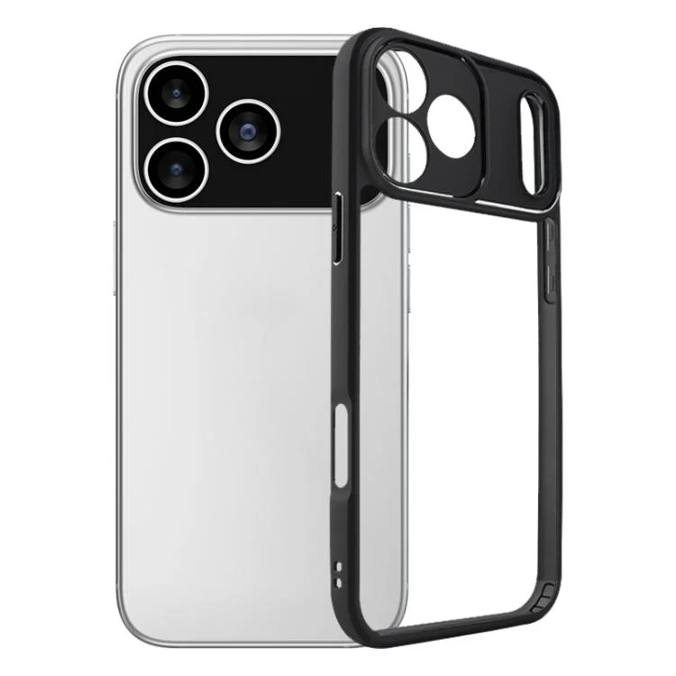Frosted TPU + Transparent PC Phone Case, For iPhone 17 Pro Max, For iPhone 17 Pro, For iPhone 17, For iPhone 17 Air, For iPhone 16 Pro Max, For iPhone 16 Pro, For iPhone 16 Plus, For iPhone 16...
