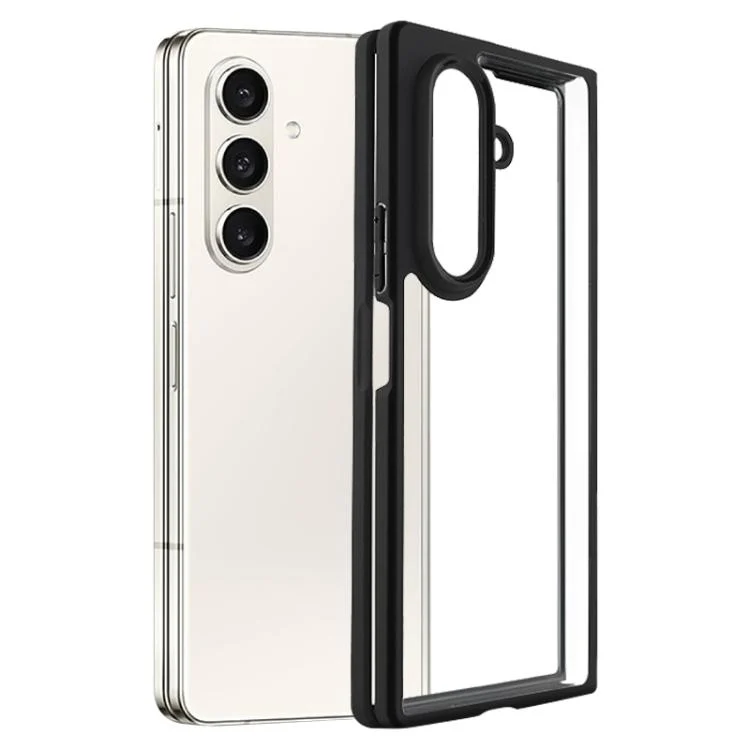 Frosted TPU + Transparent PC Phone Case, For Samsung Galaxy Z Fold7, For Samsung Galaxy Z Fold5, For Samsung Galaxy Z Fold4