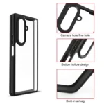 Frosted TPU + Transparent PC Phone Case, For Samsung Galaxy Z Fold7, For Samsung Galaxy Z Fold5, For Samsung Galaxy Z Fold4 - Image 4