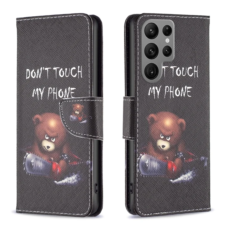 Colored Drawing Pattern Leather Phone Case, For Samsung Galaxy S24 Ultra 5G, For Samsung Galaxy A15
