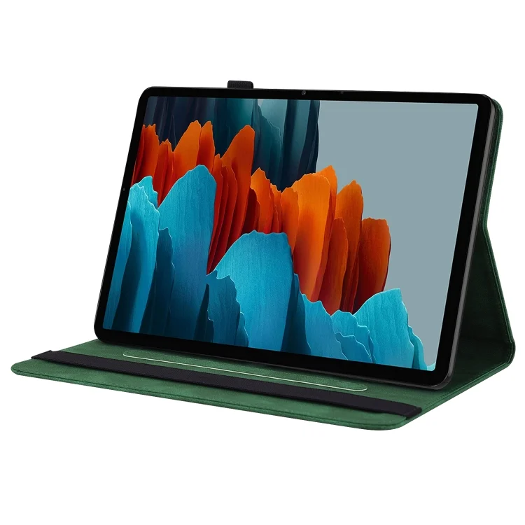 EDA005043302A_3.webp Butterfly Flower Embossed Leather Tablet Case, For Samsung Galaxy Tab S9+, For Samsung Galaxy Tab S7+/S7 FE/S8+, For Samsung Galaxy Tab S5e/T720/T725 - Image 4