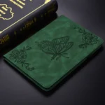 Butterfly Flower Embossed Leather Tablet Case, For Samsung Galaxy Tab S4 10.5 SM-T830, For Samsung Galaxy Tab A 10.1 2016/T580/T585, For Samsung Galaxy Tab S2 9.7 T810 T815 - Image 2