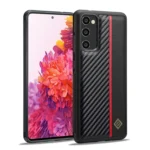 LC.IMEEKE 3 in 1 Carbon Fiber Texture Shockproof Phone Case, For Samsung Galaxy Note20, For Samsung Galaxy S22+, For Samsung Galaxy S20 Ultra, For Samsung Galaxy S22, For Samsung Galaxy A71 4G...