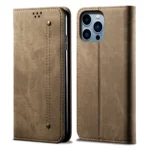 Denim Texture Casual Style Horizontal Flip Leather Case, For iPhone 15 Pro Max, For iPhone 15 Pro, For iPhone 15 Plus, For iPhone 15