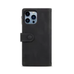 ESEBLE Retro Frosted RFID Flip Leather Phone Case, For iPhone 15 Pro Max, For iPhone 15 Pro, For iPhone 15 Plus, For iPhone 15 - Image 3