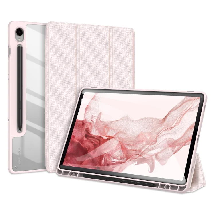 DUX DUCIS TOBY Series Antiskid Leather Tablet Case with Sleep / Wake-up Function, For Samsung Galaxy Tab S9, For Samsung Galaxy Tab S9 Ultra, For Samsung Galaxy Tab S9+