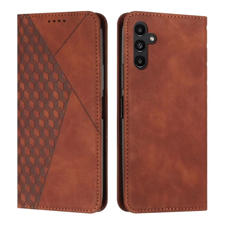 Diamond Splicing Skin Feel Magnetic Leather Phone Case, For Samsung Galaxy A35, ForSamsung Galaxy S24 Ultra, For Samsung Galaxy S24+, For Samsung Galaxy S24