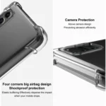 imak Shockproof Airbag TPU Phone Case, For Samsung Galaxy S24 Ultra 5G, For Samsung Galaxy A25 5G, For Samsung Galaxy A55 5G, For Samsung Galaxy S24+ 5G, For Samsung Galaxy A35 5G... - Image 3