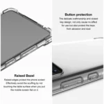 imak Shockproof Airbag TPU Phone Case, For Samsung Galaxy S24 Ultra 5G, For Samsung Galaxy A25 5G, For Samsung Galaxy A55 5G, For Samsung Galaxy S24+ 5G, For Samsung Galaxy A35 5G... - Image 4