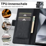 LC.IMEEKE RFID Anti-theft Leather Phone Case, For Samsung Galaxy S24 Ultra, For Samsung Galaxy S23 FE 5G, For Samsung Galaxy S24+, For Samsung Galaxy S24 - Image 5
