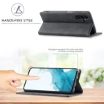 LC.IMEEKE Strong Magnetism Microfiber Leather Phone Case, For Samsung Galaxy A55 5G, For Samsung Galaxy S24 5G, For Samsung Galaxy A35 5G - Image 3