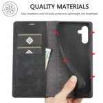 LC.IMEEKE Strong Magnetism Microfiber Leather Phone Case, For Samsung Galaxy A55 5G, For Samsung Galaxy S24 5G, For Samsung Galaxy A35 5G - Image 5