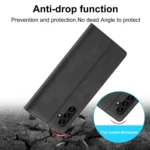 LC.IMEEKE Strong Magnetism Microfiber Leather Phone Case, For Samsung Galaxy A55 5G, For Samsung Galaxy S24 5G, For Samsung Galaxy A35 5G - Image 7