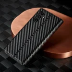 LC.IMEEKE Carbon Fiber Leather Phone Case, For Samsung Galaxy A55 5G, For Samsung Galaxy S24 Ultra 5G, For Samsung Galaxy S23 FE 5G, For Samsung Galaxy A35 5G, For Samsung Galaxy A25 5G... - Image 3