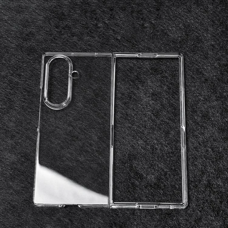 Transparent PC Shockproof Phone Case, For Samsung Galaxy Z Fold7 5G, For Samsung Galaxy Z Flip7 5G, For Samsung Galaxy Z Fold6, For Samsung Galaxy Z Fold5, For Samsung Galaxy Z Flip5...