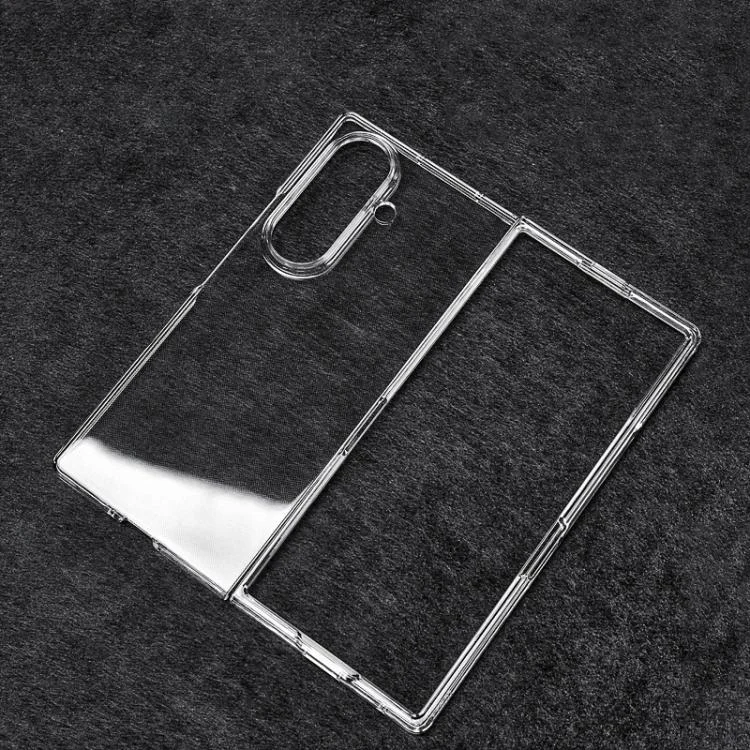 EDA005118606_1.webp Transparent PC Shockproof Phone Case, For Samsung Galaxy Z Fold7 5G, For Samsung Galaxy Z Flip7 5G, For Samsung Galaxy Z Fold6, For Samsung Galaxy Z Fold5, For Samsung Galaxy Z Flip5... - Image 2