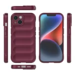 Magic Shield TPU + Flannel Phone Case, For iPhone 15 - Image 3