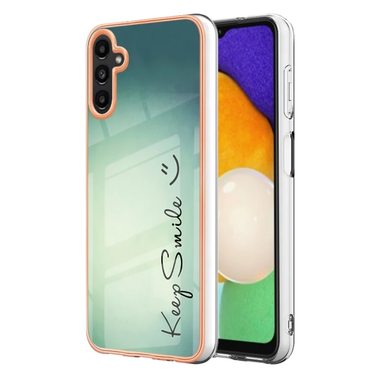 Electroplating Marble Dual-side IMD Phone Case, For Samsung Galaxy A54 5G, For Samsung Galaxy A04e