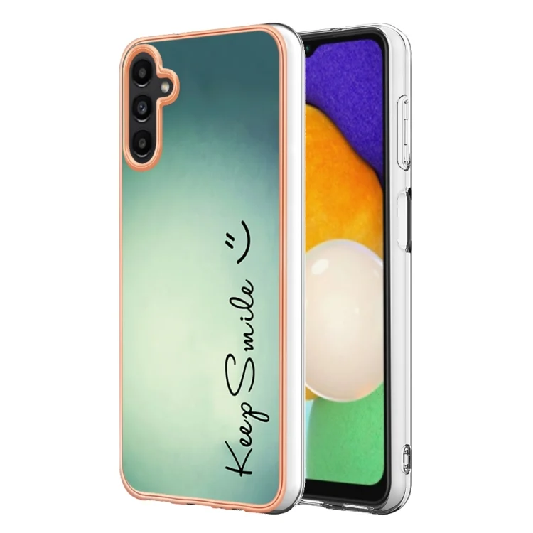 Electroplating Marble Dual-side IMD Phone Case, For Samsung Galaxy A55 5G, For Samsung Galaxy A35 5G