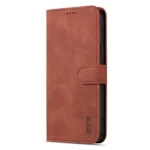 AZNS Skin Feel Calf Texture Flip Leather Phone Case, For iPhone 15 - Image 2