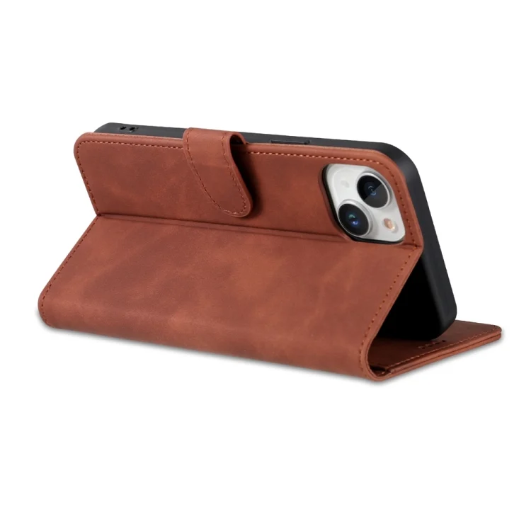 EDA005178602A_4.webp AZNS Skin Feel Calf Texture Flip Leather Phone Case, For iPhone 15 - Image 5
