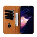 AZNS Magnetic Calf Texture Flip Leather Phone Case, For iPhone 16e, For iPhone 16 Pro Max, For iPhone 16 Pro - Image 4