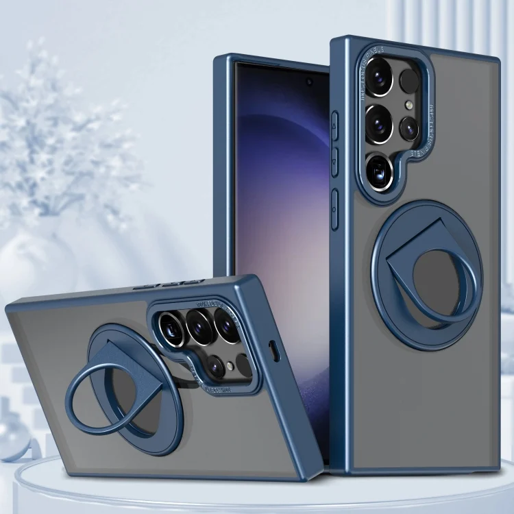 Rotating Ring Magnetic Holder Phone Case, For Samsung Galaxy S23 Ultra 5G, For Samsung Galaxy S23 5G, For Samsung Galaxy S22 Ultra 5G, For Samsung Galaxy S22+ 5G, For Samsung Galaxy S22 5G