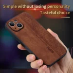AZNS 3D Embossed Skin Feel Phone Case, For iPhone 15 - Image 3