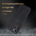 AZNS 3D Embossed Skin Feel Phone Case, For iPhone 15 - Image 6