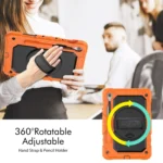 Silicone Hybrid PC Tablet Protective Case, For Samsung Galaxy Tab S9 / S9 FE - Image 3