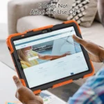 Silicone Hybrid PC Tablet Protective Case, For Samsung Galaxy Tab S9 / S9 FE - Image 4